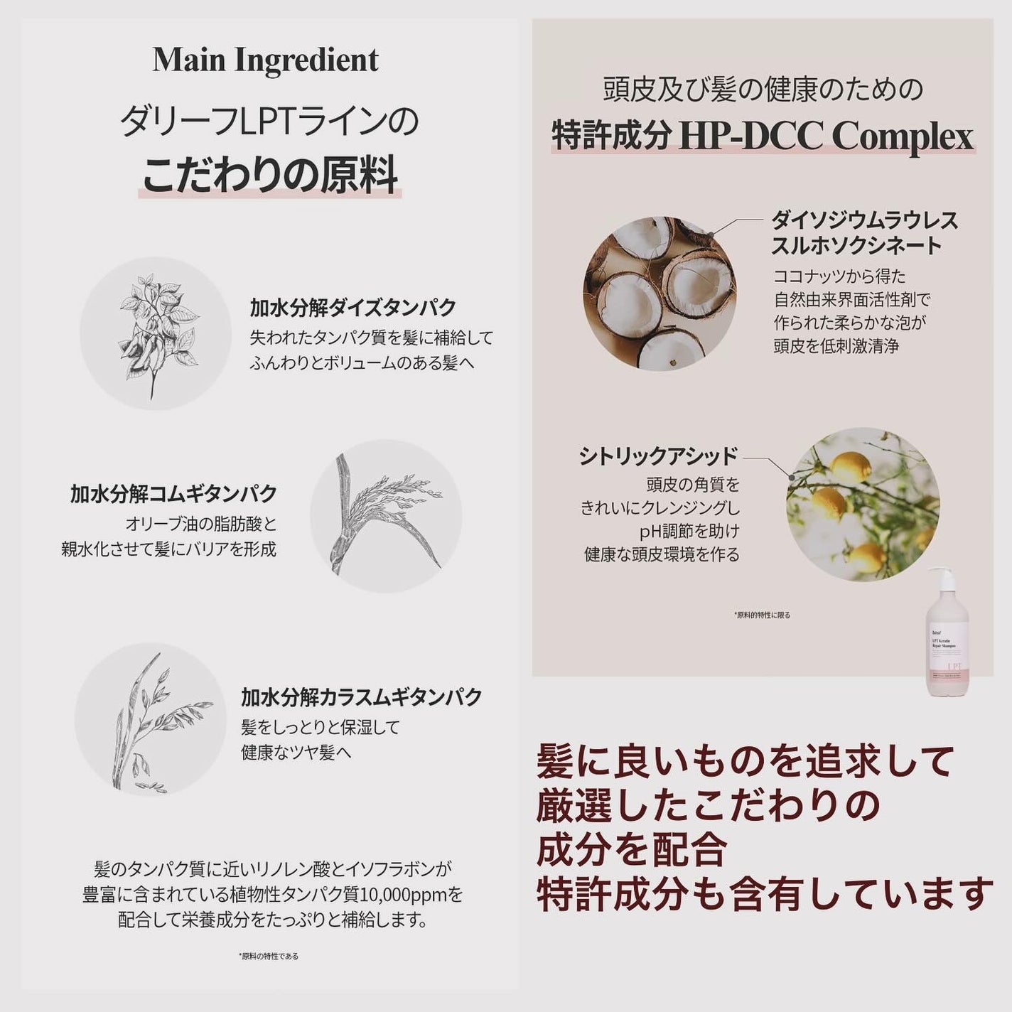 LPTケラチンリペアトリートメント/Daleaf/洗い流すヘアトリートメントを使ったクチコミ(6枚目)