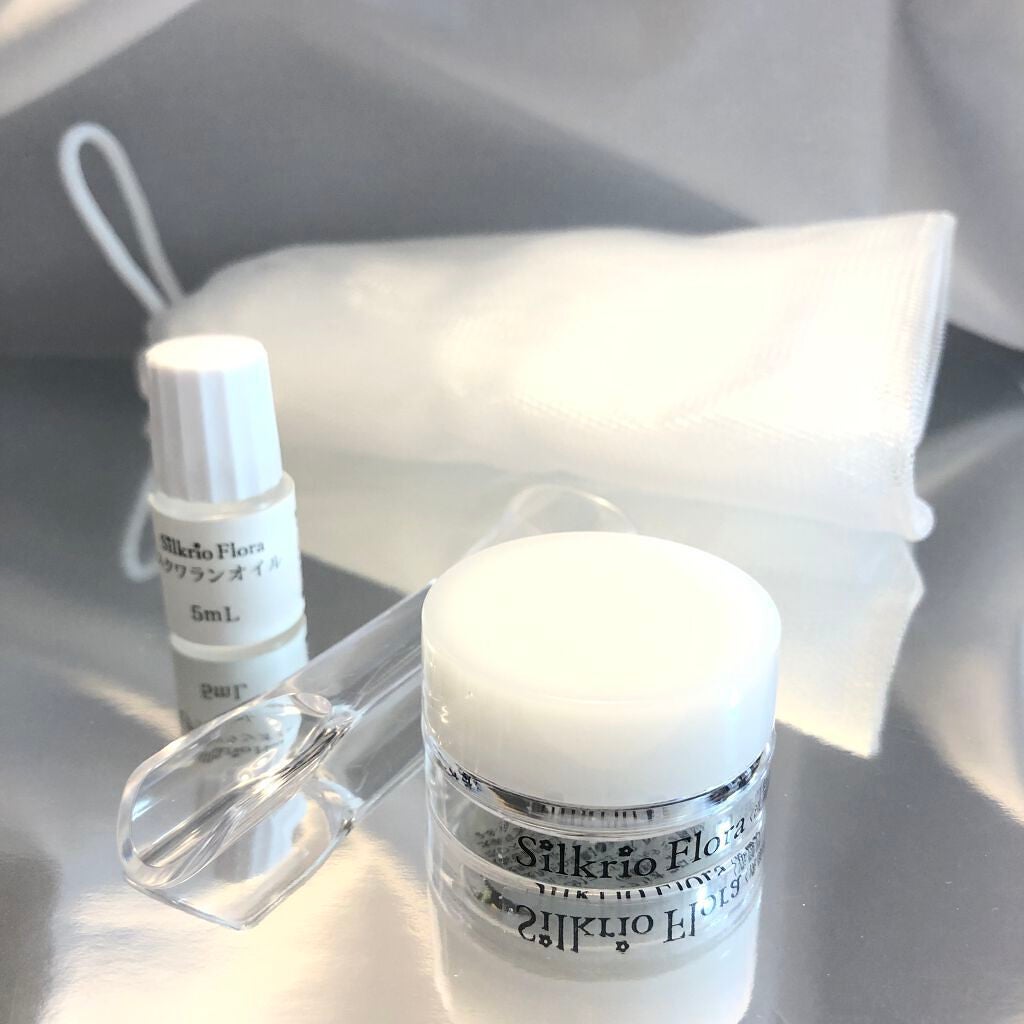 シルクリオ フローラ 洗顔お試し3点セット/ホロスリン製薬/トライアルキットを使ったクチコミ(2枚目)