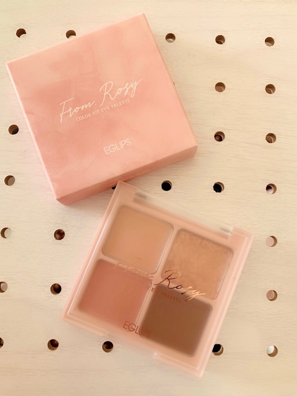 カラーフィット アイパレット/EGLIPS/アイシャドウパレットを使ったクチコミ(4枚目)