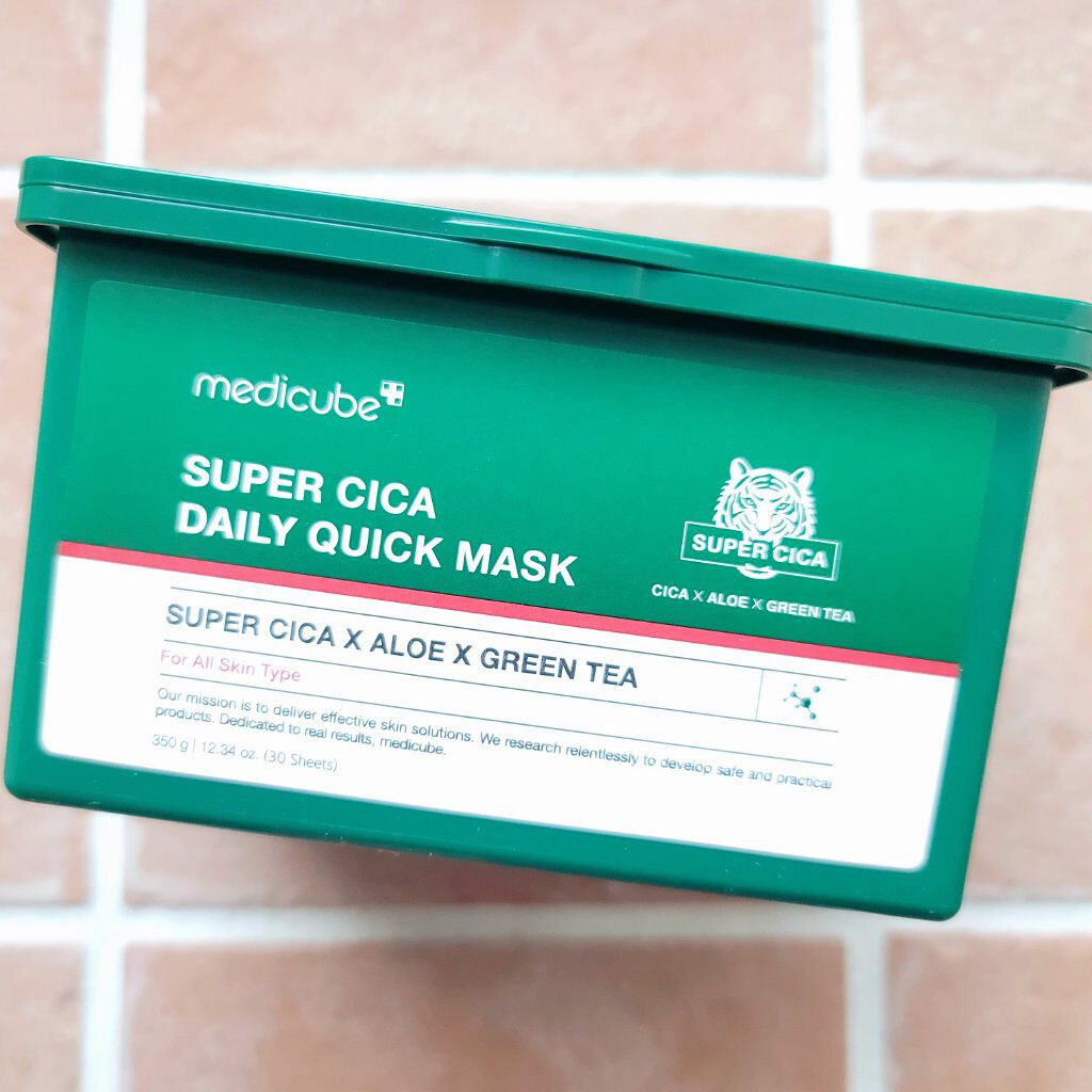 スーパーシカクイックマスクパック/MEDICUBE/シートマスク・パックを使ったクチコミ（2枚目）