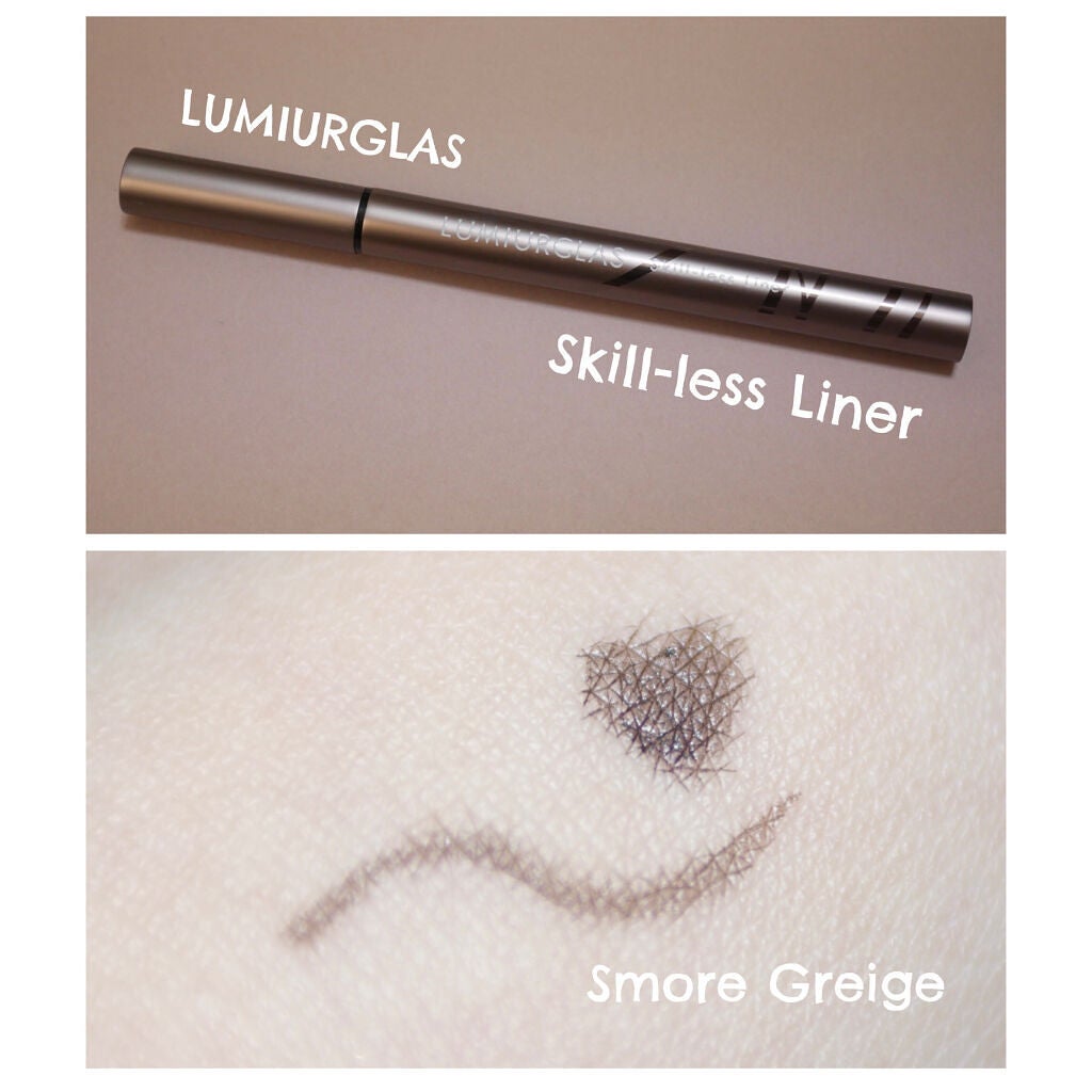 スキルレスライナー/LUMIURGLAS/リキッドアイライナーを使ったクチコミ(1枚目)