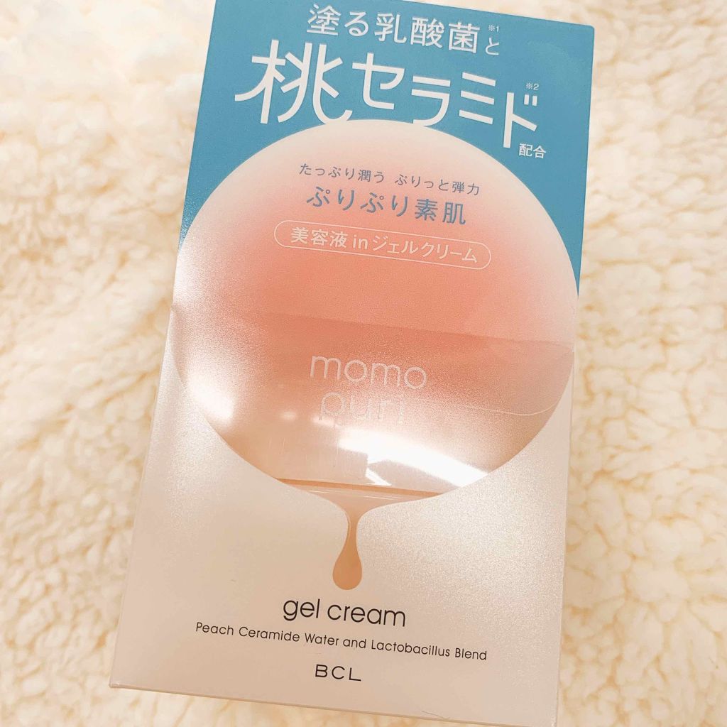 潤いジェルクリーム/ももぷり/オールインワン化粧品を使ったクチコミ(1枚目)