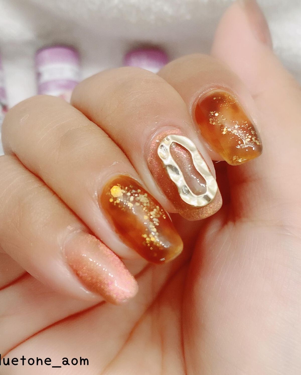 パル カラージェル/キャンドゥ/ジェルネイルを使ったクチコミ(7枚目)