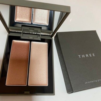 THREE シマリング グロー デュオ/THREE/クリームハイライトを使ったクチコミ(2枚目)