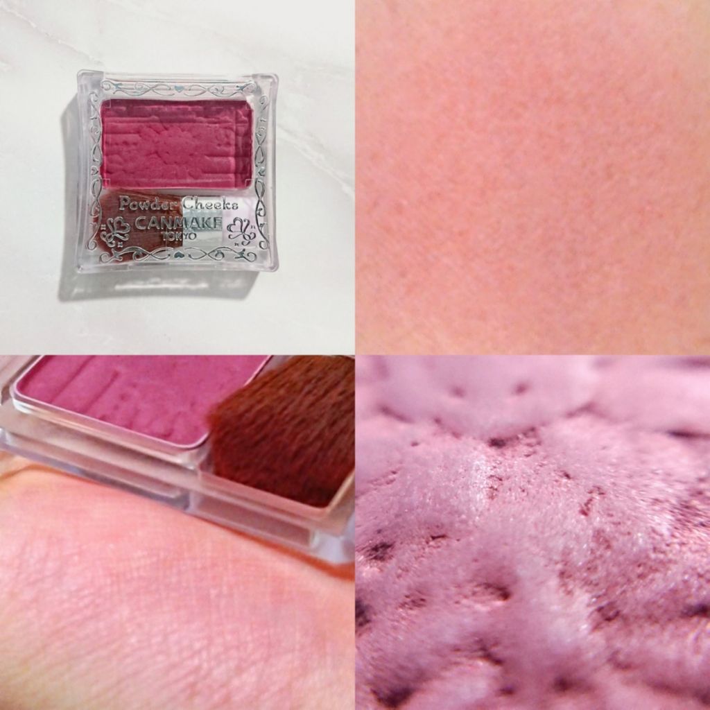 【旧品】パウダーチークス/キャンメイク/パウダーチークを使ったクチコミ（2枚目）