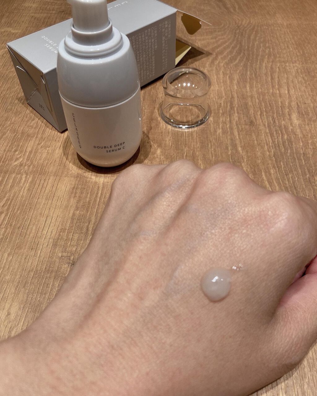 ダブルディープセラムC（美容液）/CELASEEQ/美容液を使ったクチコミ（2枚目）