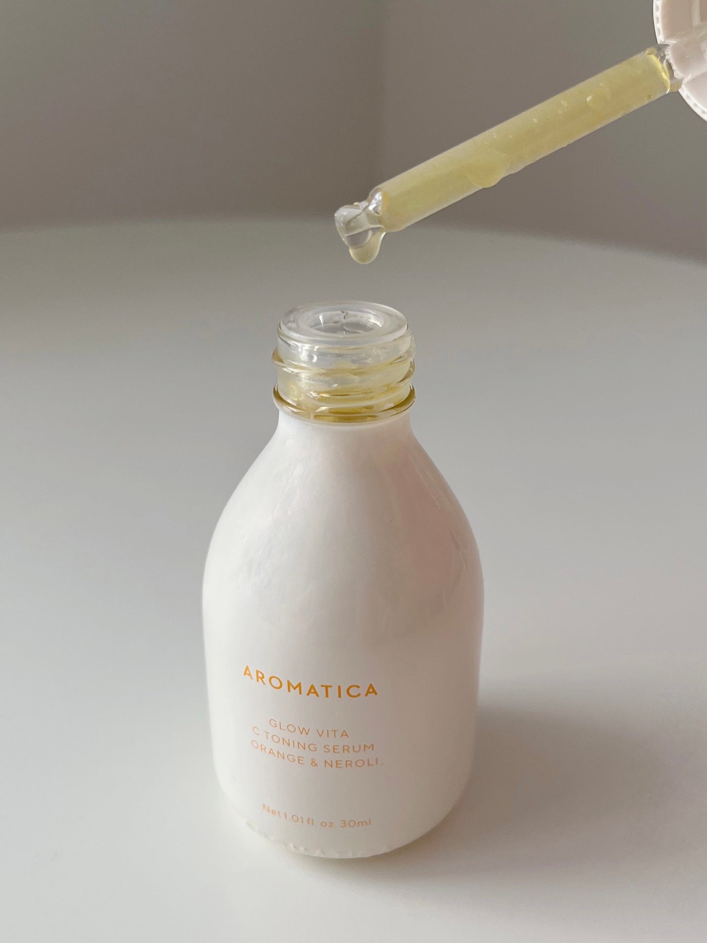 グロービタCトーニングセラム/AROMATICA/美容液を使ったクチコミ(2枚目)