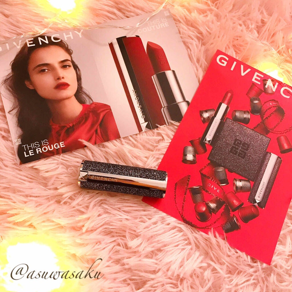 ルージュ・ジバンシイ・ベルベット/GIVENCHY/口紅を使ったクチコミ(1枚目)