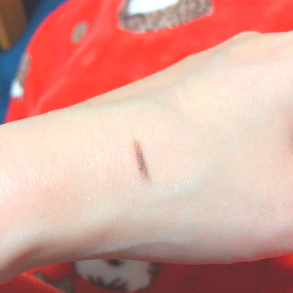 ブラシ付 アイブロウ/CEZANNE/アイブロウペンシルを使ったクチコミ（2枚目）