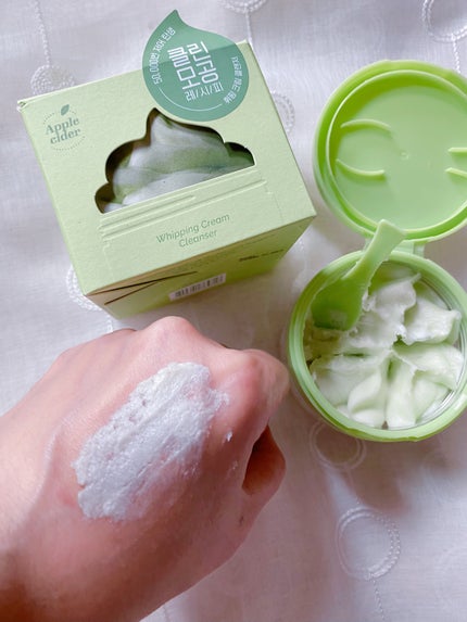 アップルサイダークリームホイップクレンザー/Ariul/クレンジングクリームを使ったクチコミ(6枚目)