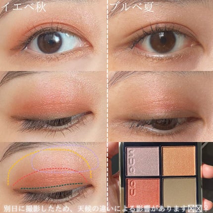 シグニチャー カラー アイズ/SUQQU/アイシャドウパレットを使ったクチコミ(7枚目)