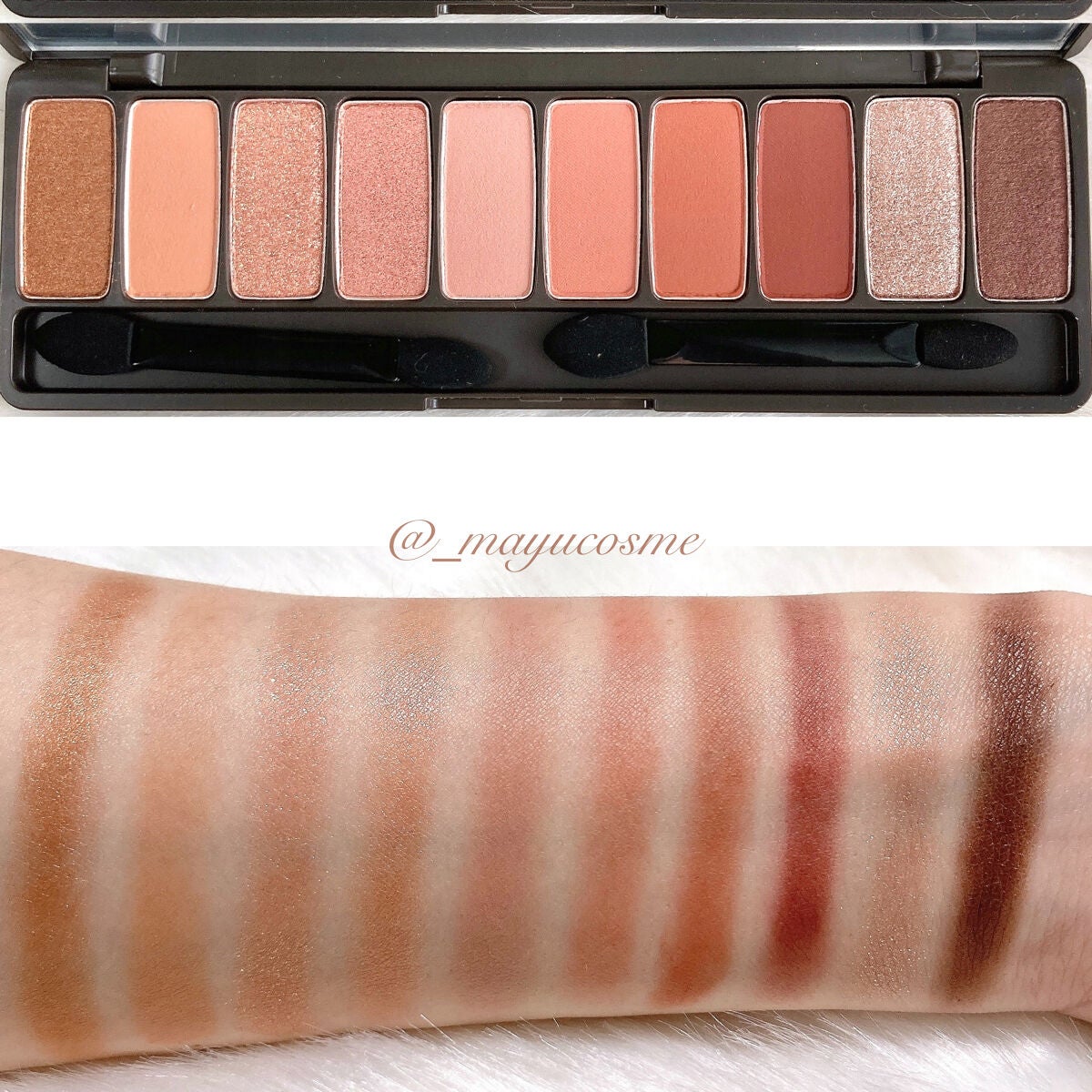 プレイカラー アイシャドウ/ETUDE/アイシャドウパレットを使ったクチコミ(3枚目)