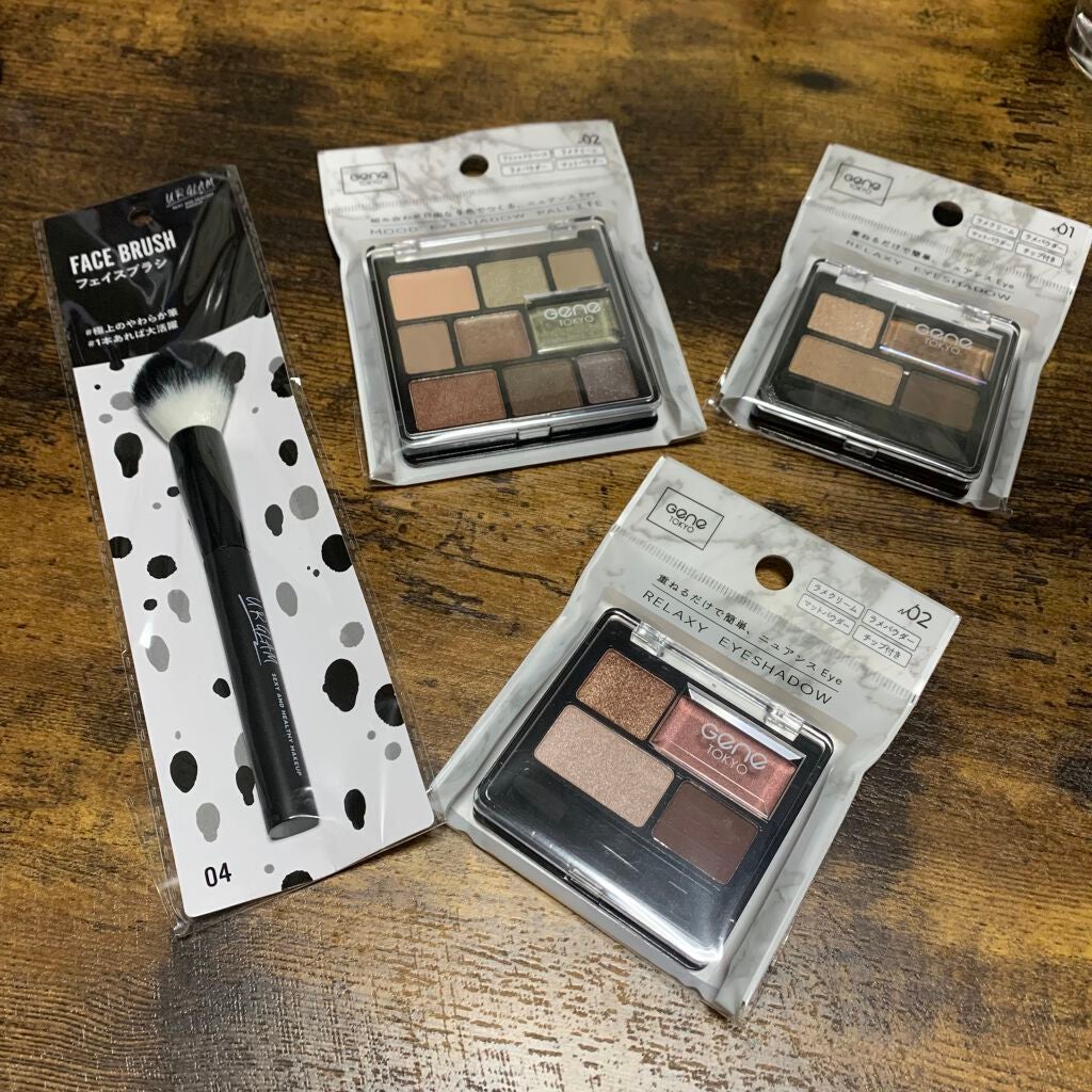 UR GLAM FACE BRUSH/U R GLAM/メイクブラシを使ったクチコミ(1枚目)