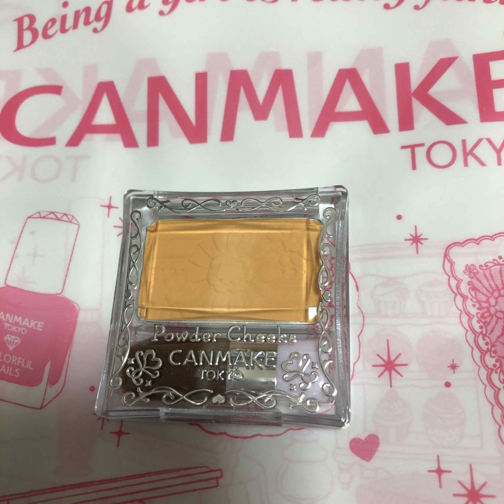 【旧品】パウダーチークス/キャンメイク/パウダーチークを使ったクチコミ(1枚目)