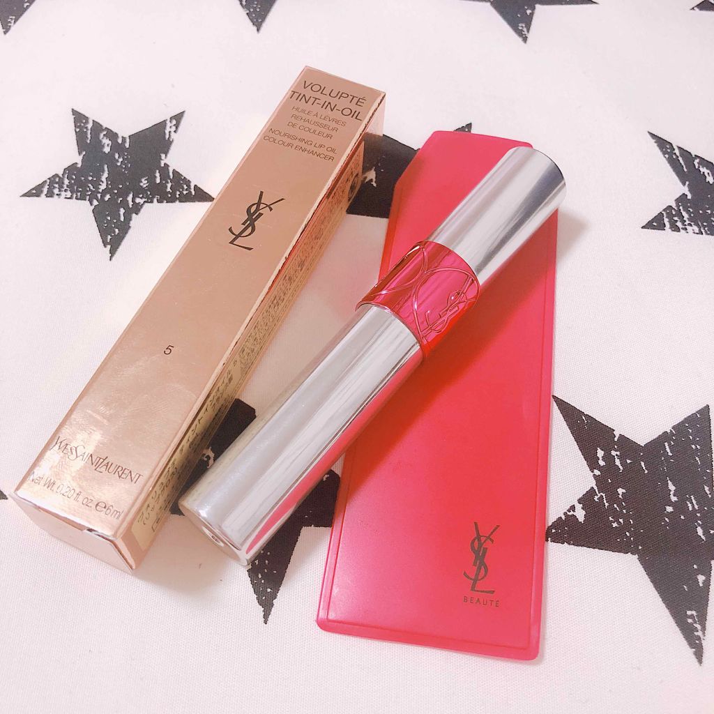 ヴォリュプテ ティントインオイル/YVES SAINT LAURENT BEAUTE/リップグロスを使ったクチコミ(1枚目)