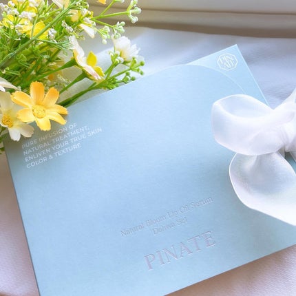 ナチュラルブルームリップオイルセラム 3色セット/PINATE/リップグロスを使ったクチコミ(6枚目)