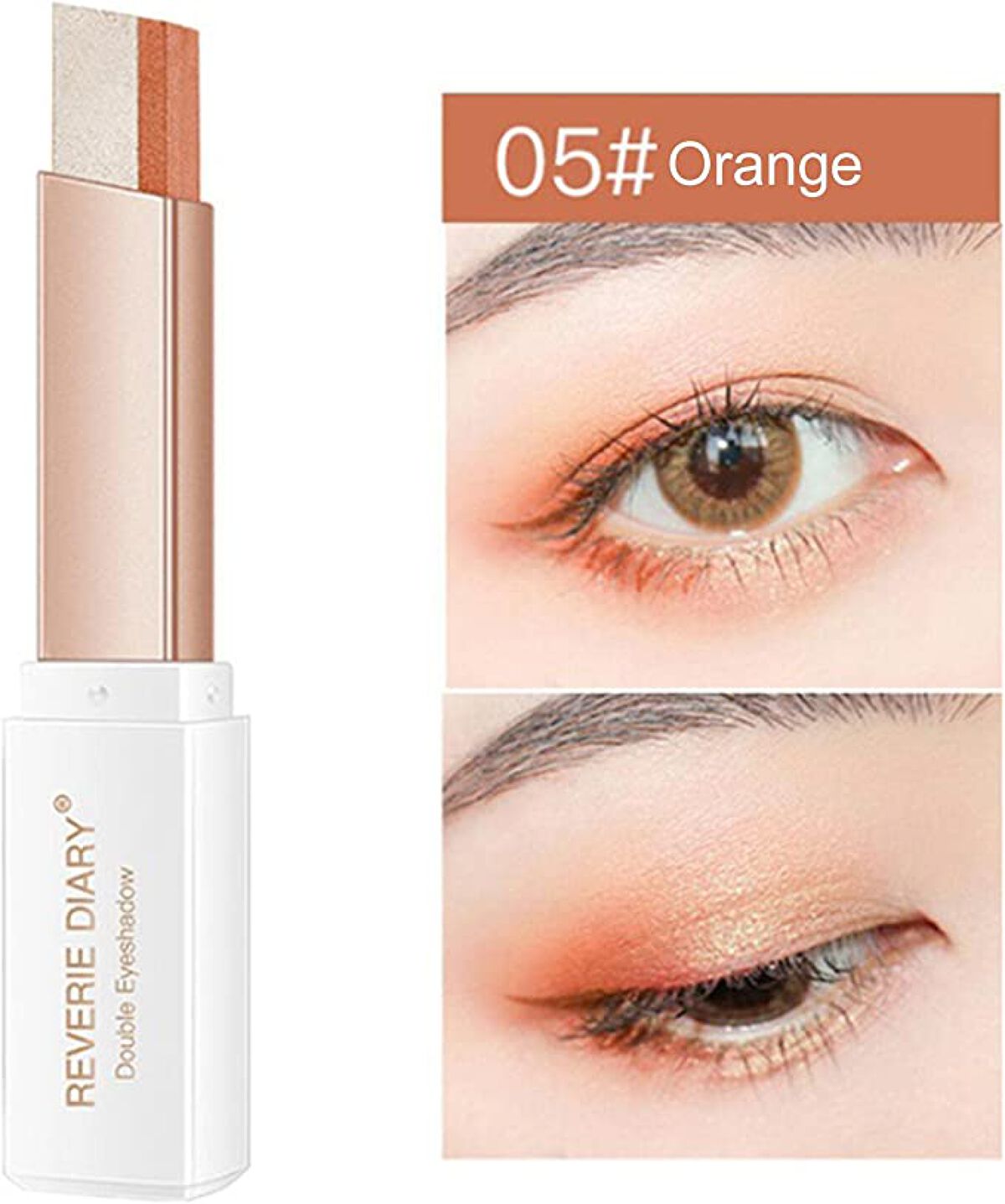 ツートンアイシャドウスティックアイレタッチ 05 オレンジ