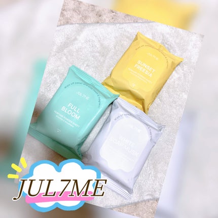 ジュライミー フレグランスパウダーシート サンセットフリージア/JUL7ME/ボディシートを使ったクチコミ(1枚目)