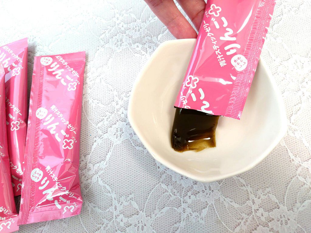 青汁スティックゼリーりんごプラス/大木製薬/健康サプリメントを使ったクチコミ（3枚目）