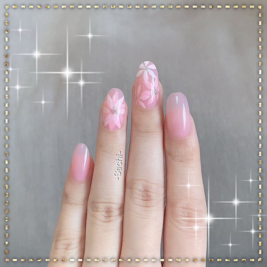 UR GLAM　COLOR NAIL SELECTION SV1＜グリッターカラー＞/U R GLAM/マニキュアを使ったクチコミ（2枚目）