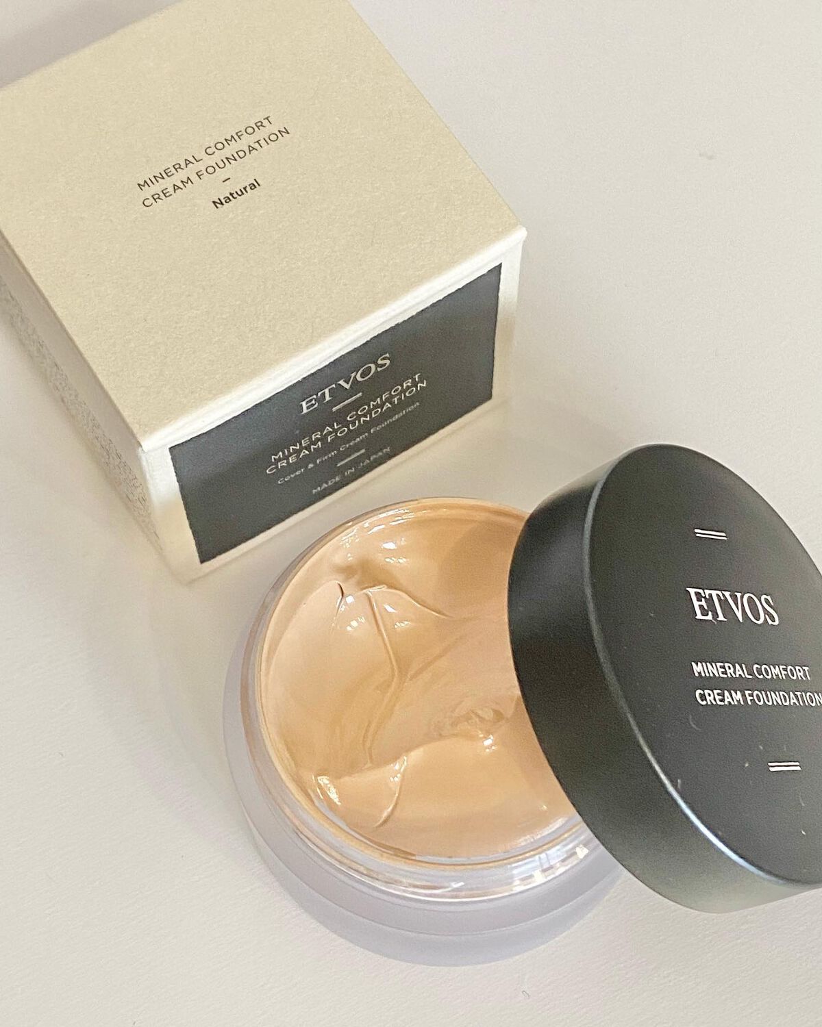 ミネラルコンフォートクリームファンデーション ナチュラル