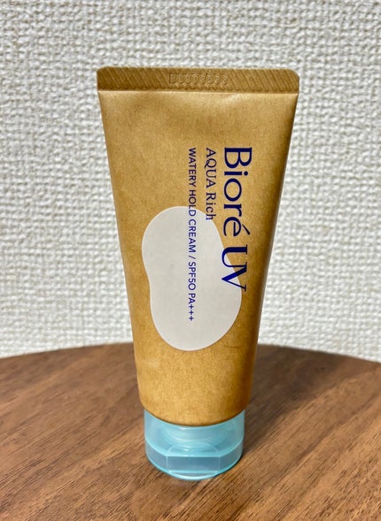 ビオレUV アクアリッチ ウォータリーホールドクリーム(水肌記憶UV)/ビオレ/日焼け止めクリームを使ったクチコミ(3枚目)