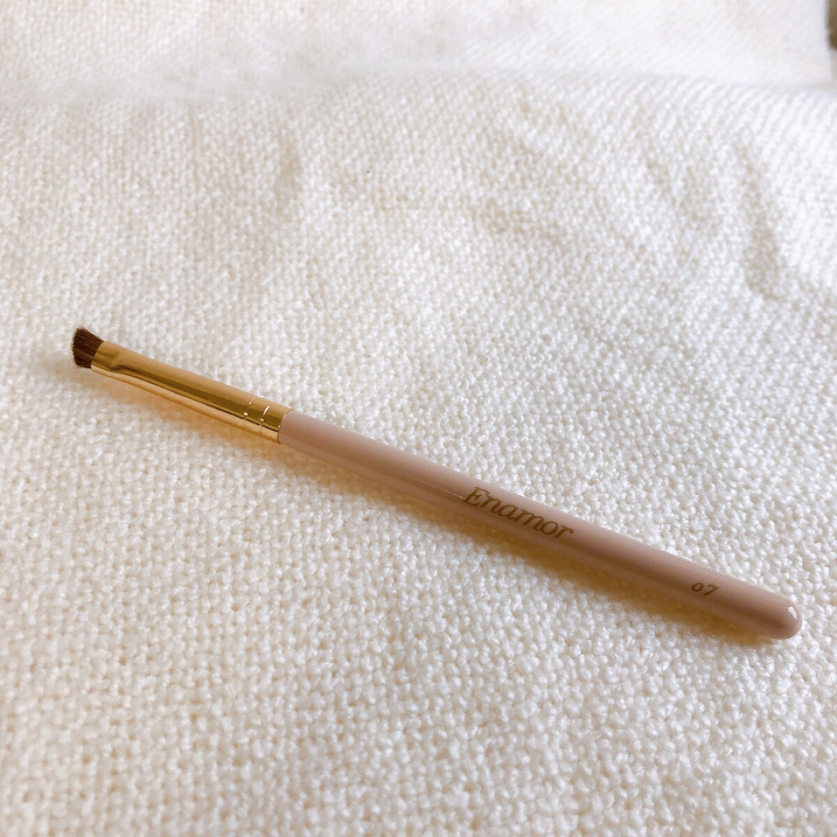 Enamor 熊野筆メイクブラシ7本＆ケースセット/Enamor/メイクブラシを使ったクチコミ（1枚目）