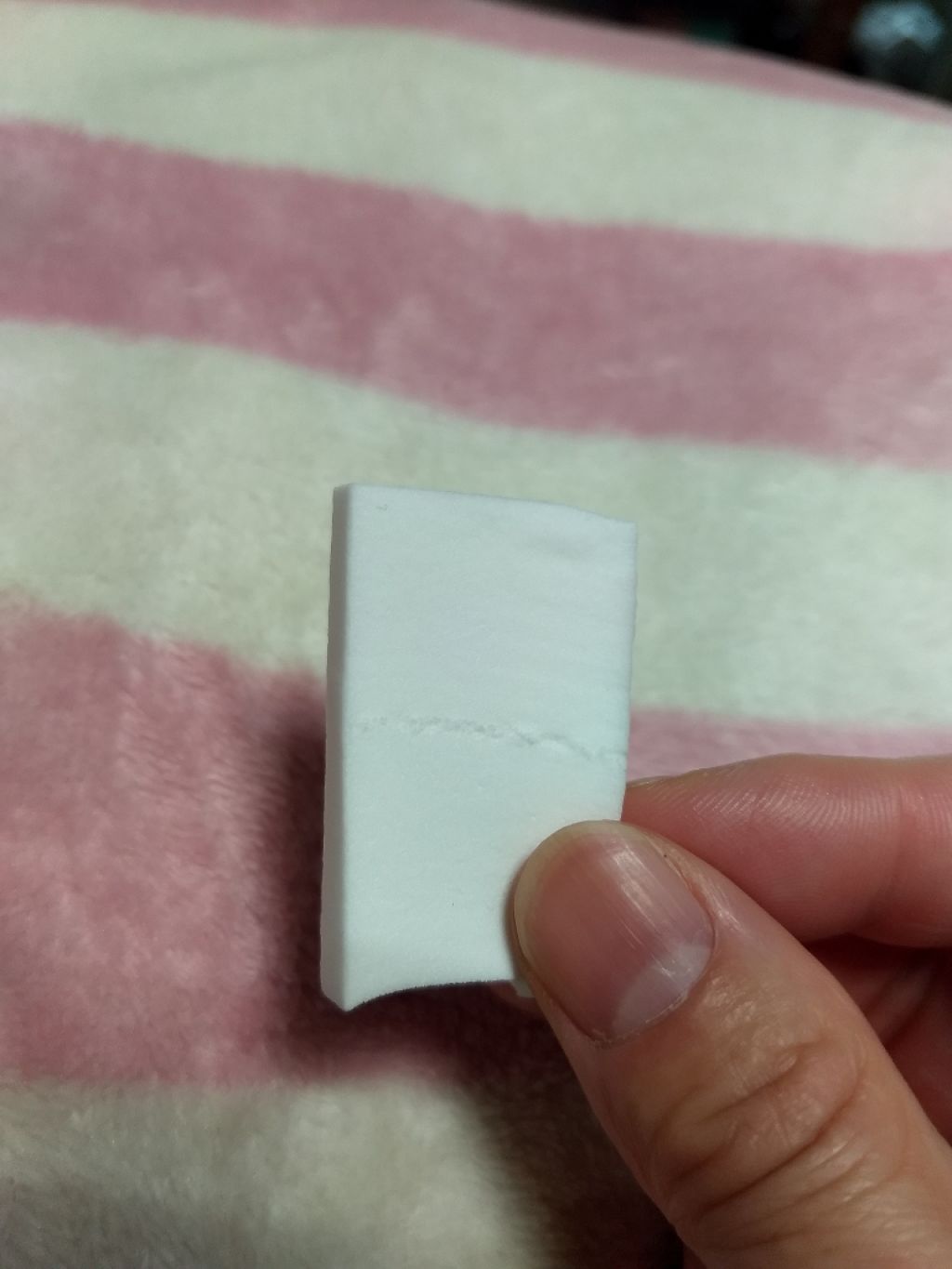 メイクアップスポンジ(バリューパック ウェッジ型 30個)/DAISO/パフ・スポンジを使ったクチコミ(2枚目)