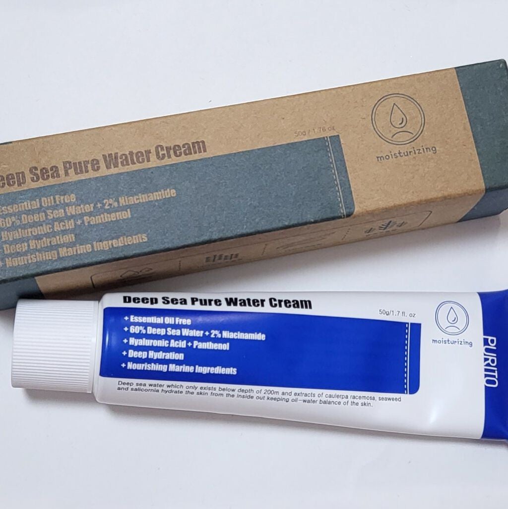 ディープシーピュアウォータークリーム/PURITO/フェイスクリームを使ったクチコミ(5枚目)