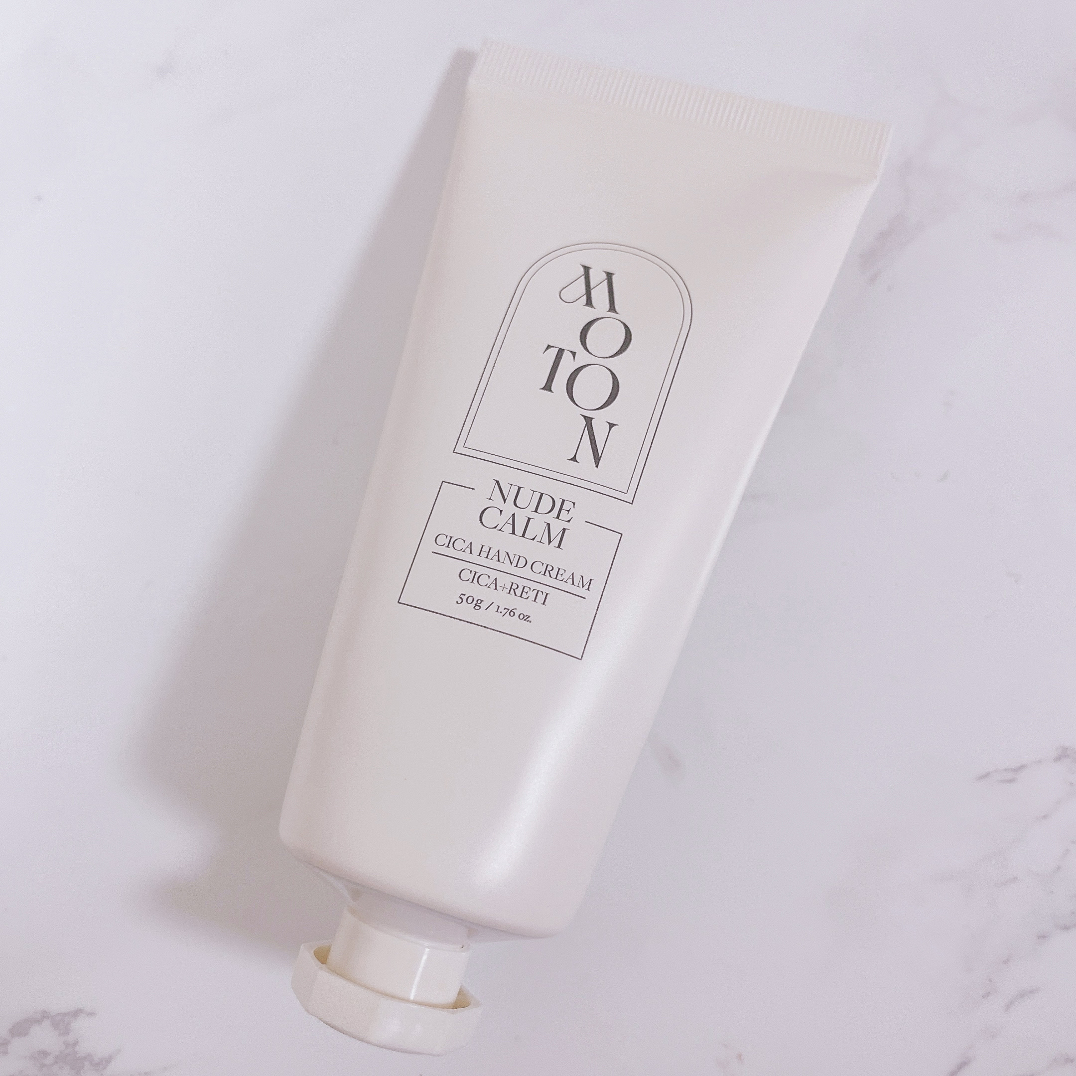 シルクハンドクリーム NUDE CALM/MOTON/ハンドクリームを使ったクチコミ（1枚目）