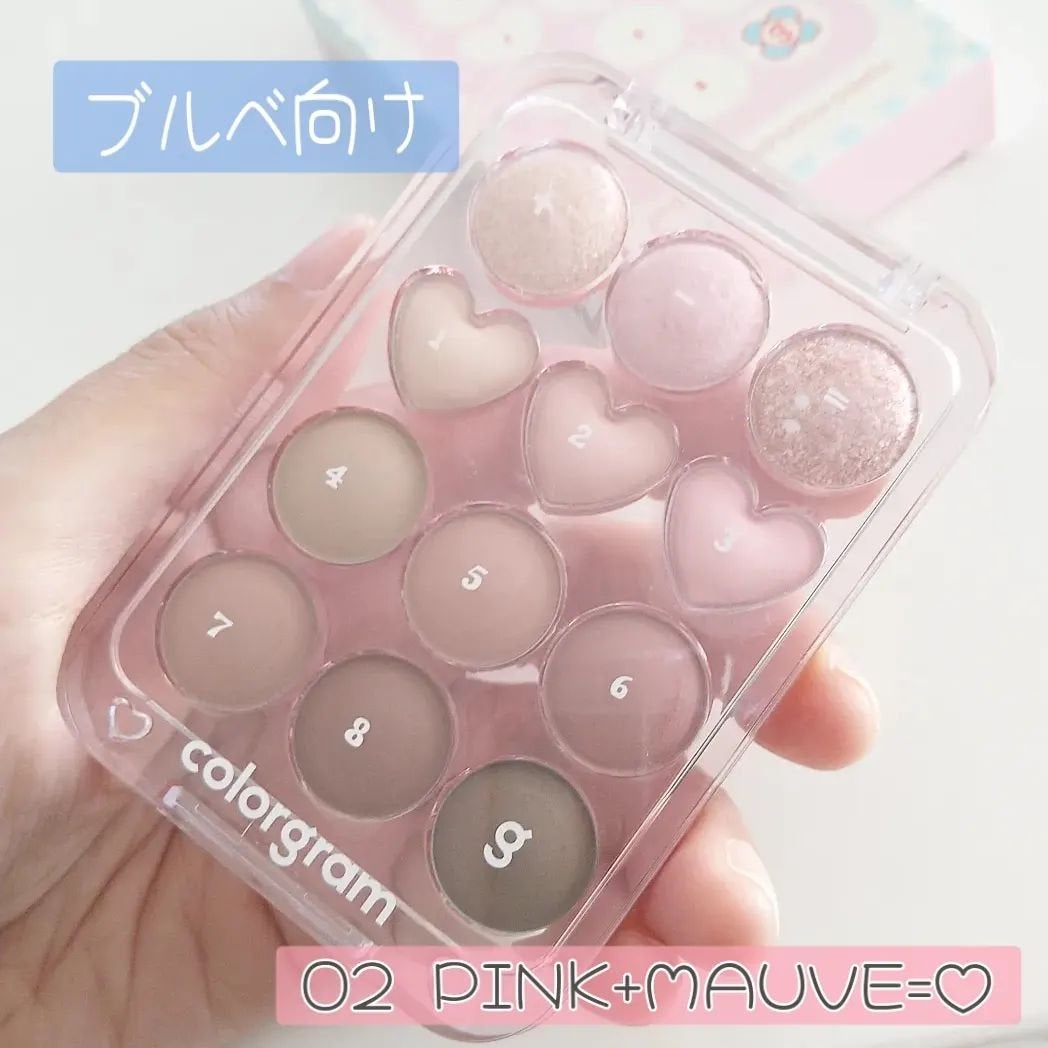 目元チュートリアルアイパレット/Colorgram/アイシャドウパレットを使ったクチコミ(5枚目)