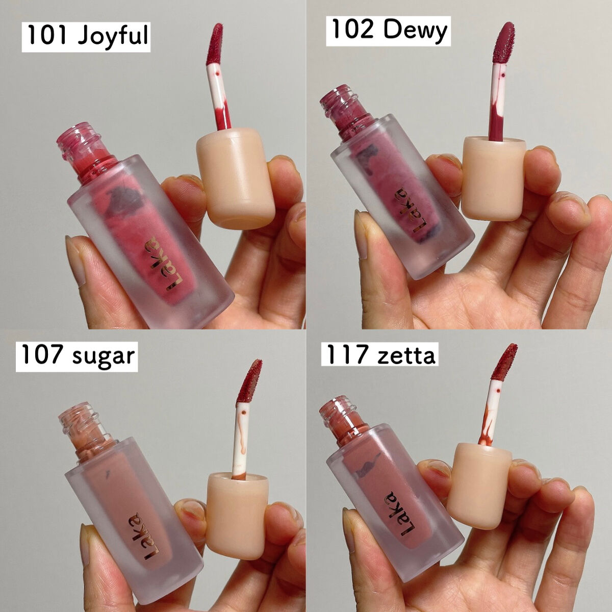 フルーティーグラムティント/Laka/リップティントを使ったクチコミ（2枚目）