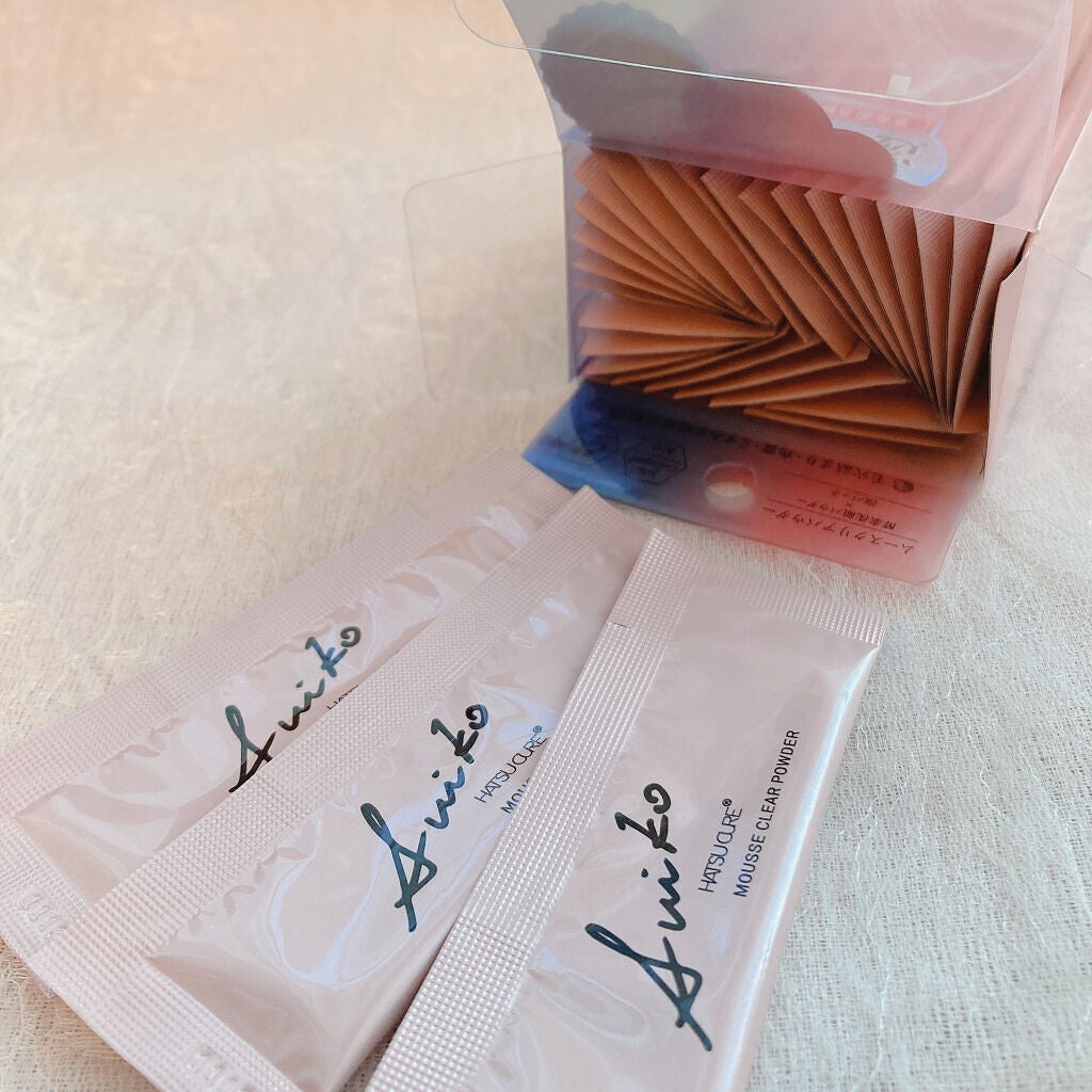 ムースクリアパウダー/SUIKO HATSUCURE/洗顔パウダーを使ったクチコミ(4枚目)
