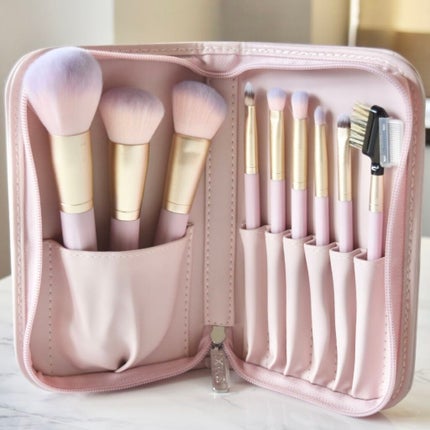 SIXPLUS 八角メイクブラシ9本セット—Inspiration シリーズ/SIXPLUS/メイクブラシを使ったクチコミ(2枚目)