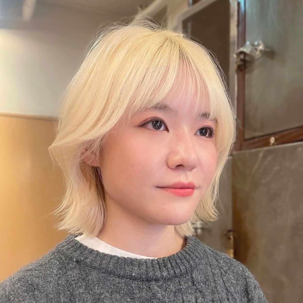 Saechangman on LIPS 「Newhair#年末年始のアプデ計画今年最後のヘアカットカラー..」(2枚目)