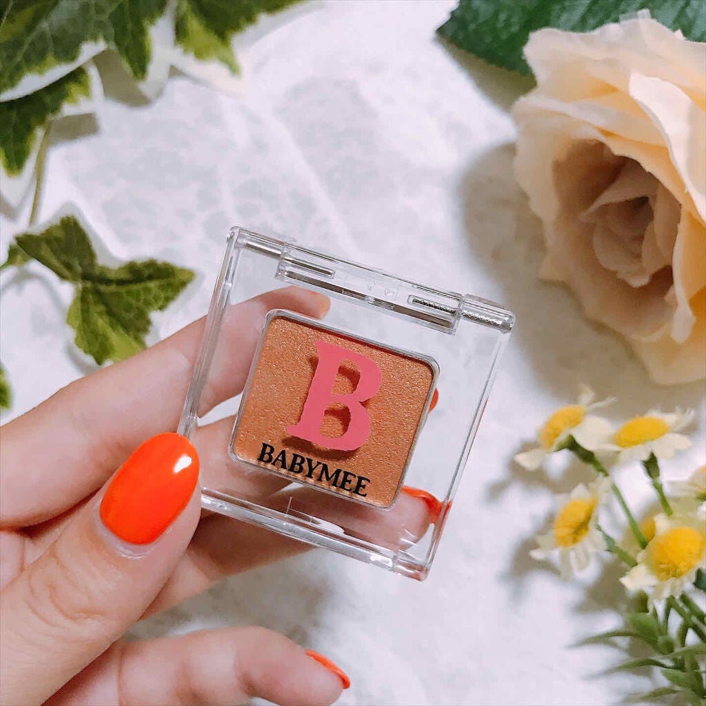 ニュアンスカラー シャドウ/BABYMEE/単色アイシャドウを使ったクチコミ(2枚目)