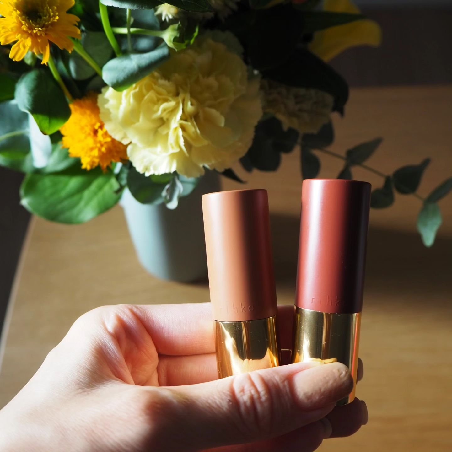 リップスティック RLS004 calm (カルム)/rihka/口紅を使ったクチコミ（1枚目）