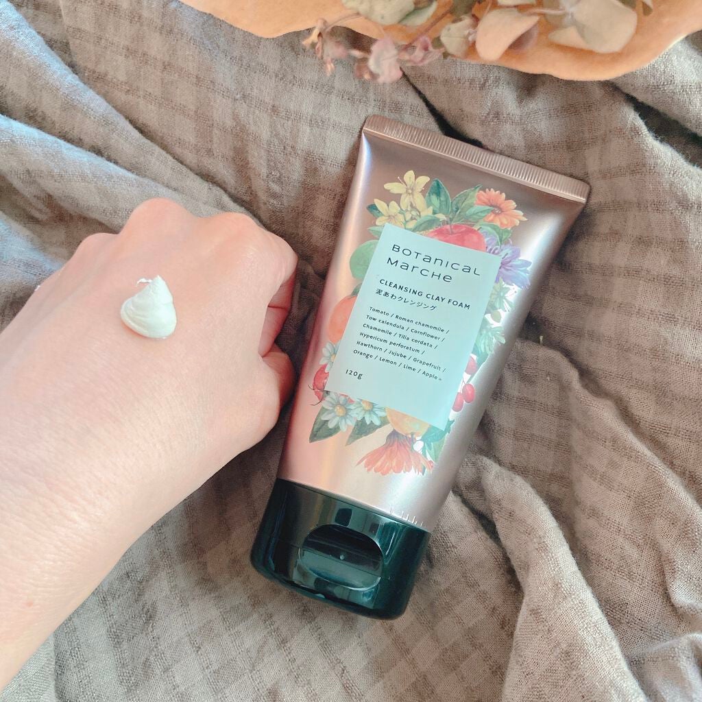 泥あわクレンジング/ボタニカルマルシェ/洗い流すパック・マスクを使ったクチコミ(3枚目)
