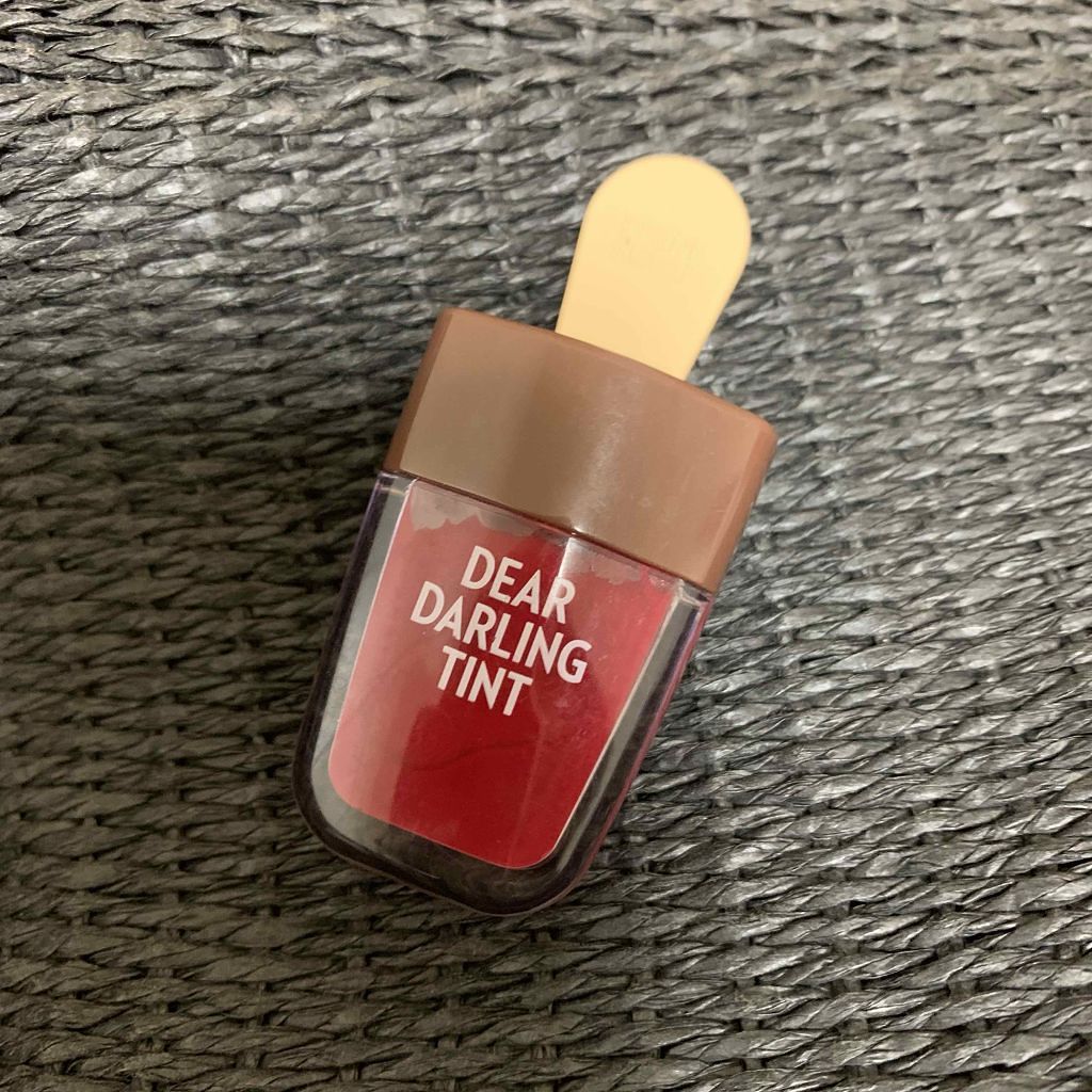 ディアダーリン ウォータージェルティント (アイスティント)/ETUDE/口紅を使ったクチコミ(1枚目)