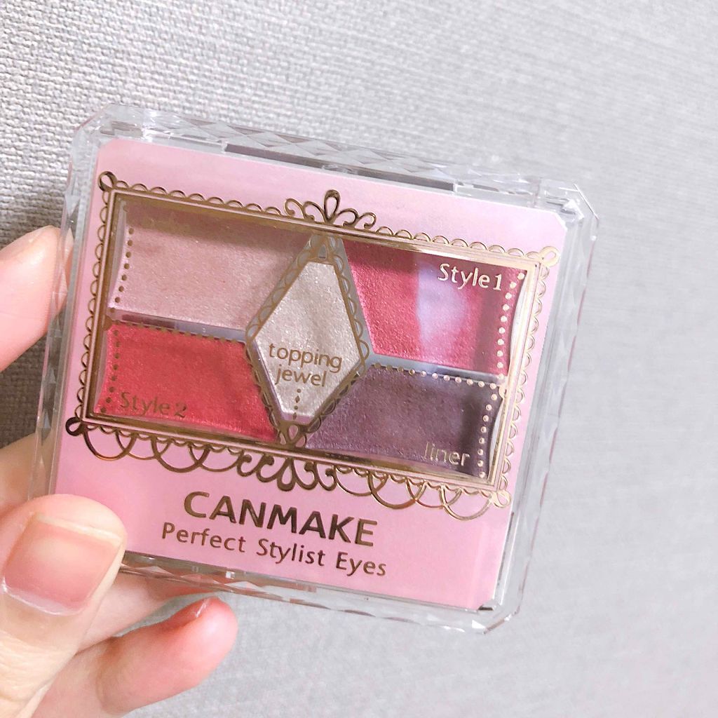 【旧品】パーフェクトスタイリストアイズ/キャンメイク/アイシャドウパレットを使ったクチコミ（1枚目）