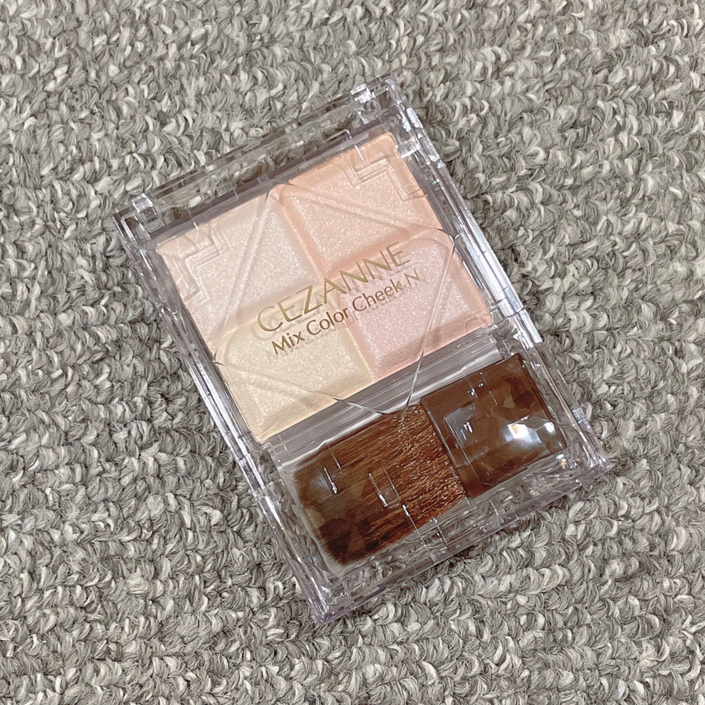 ミックスカラーチークN/CEZANNE/パウダーチークを使ったクチコミ(2枚目)