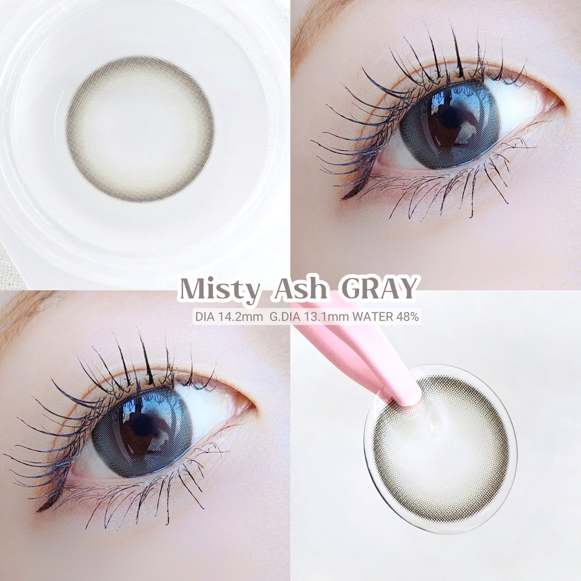 ミスティワンデー/OLENS/カラーコンタクトレンズを使ったクチコミ（3枚目）