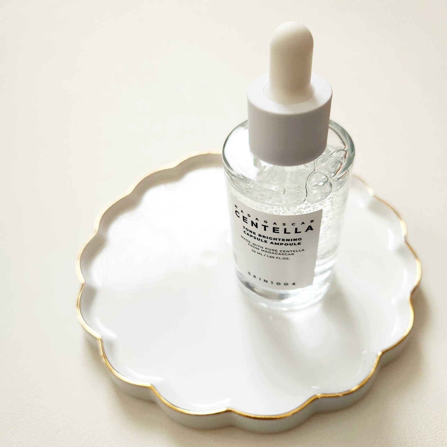 トーンブライトニング カプセルアンプル/SKIN1004/美容液を使ったクチコミ（2枚目）