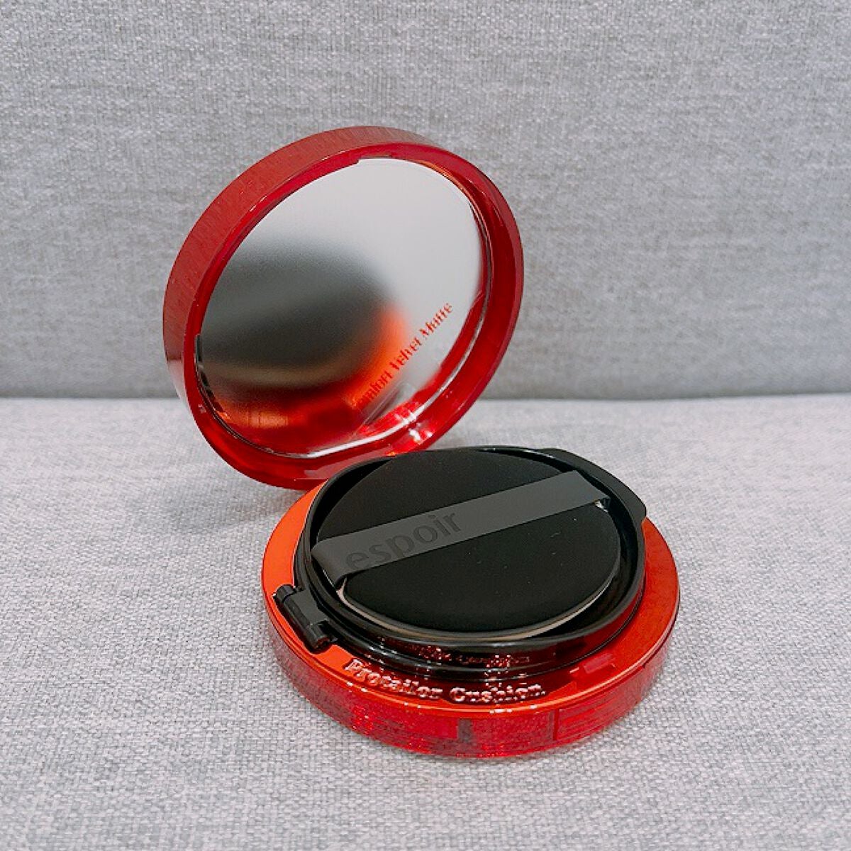 プロテーラービーベルベットカバークッション/espoir/クッションファンデーションを使ったクチコミ(3枚目)