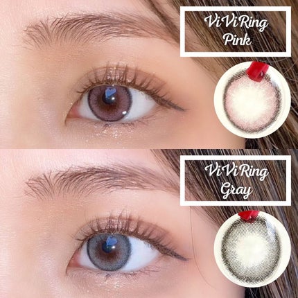 ViVi Ring 1Month/OLENS/カラーコンタクトレンズを使ったクチコミ(3枚目)