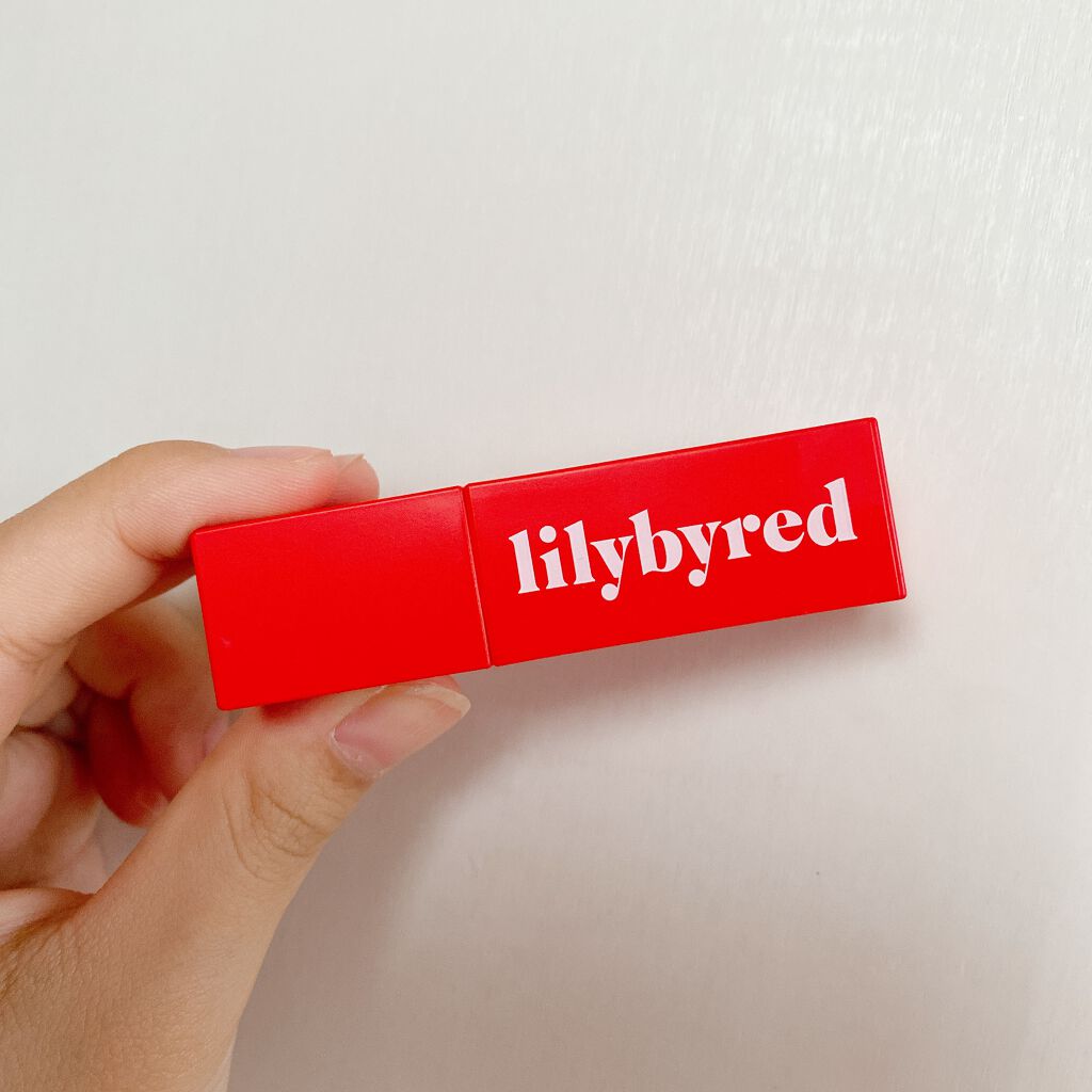 ムードライアー ベルベットティント/lilybyred/リップティントを使ったクチコミ(1枚目)