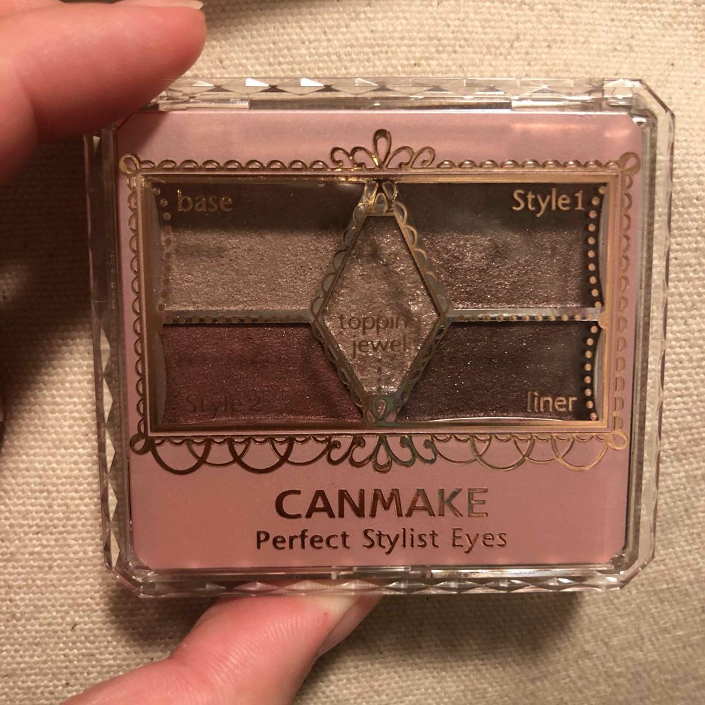 【旧品】パーフェクトスタイリストアイズ/キャンメイク/アイシャドウパレットを使ったクチコミ（1枚目）