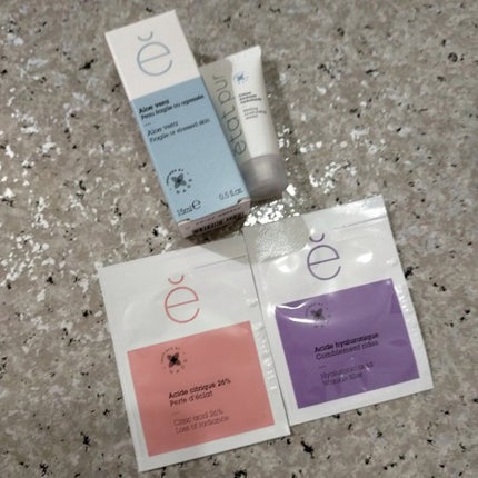 高濃度アロエベラ スターターキット/エタピュール/スキンケアキットを使ったクチコミ(2枚目)