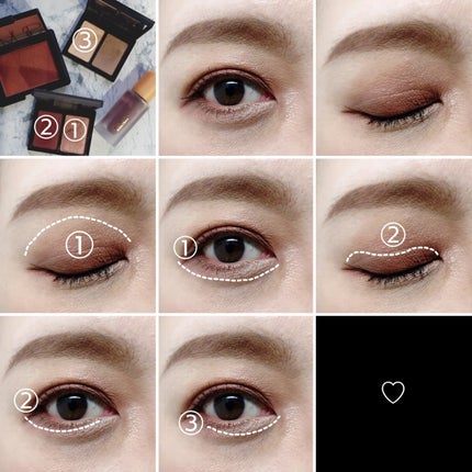 バイカラーアイズ/Enamor/アイシャドウパレットを使ったクチコミ(4枚目)