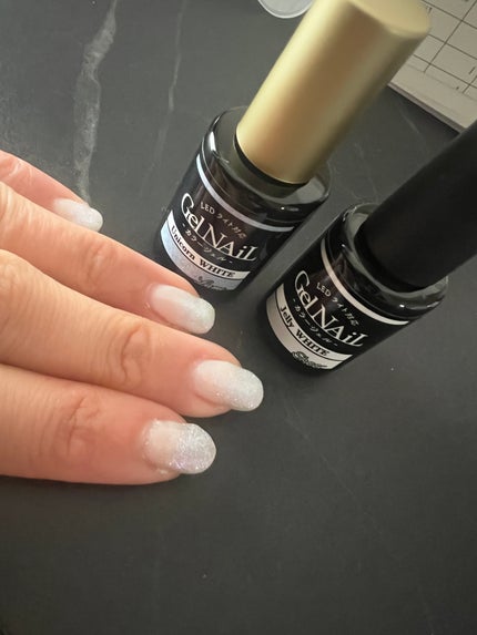 ジェルネイル(ライト対応)/セリア/ジェルネイルを使ったクチコミ(1枚目)